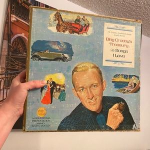 Bing Crosby Gold Medal Vinyl Records Set of Six